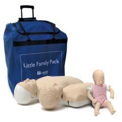Zestaw manekinów do ćwiczenia pierwszej pomocy - Little Family