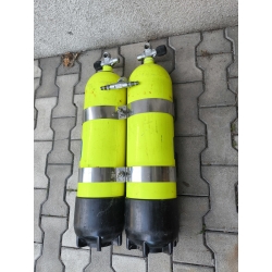 Zestaw dwubutlowy Twinset 2x12l Faber (lekkie butle)