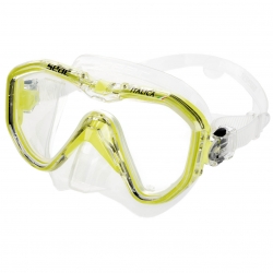 Maska do nurkowania SEAC ITALICA - przexroczysto/żółta